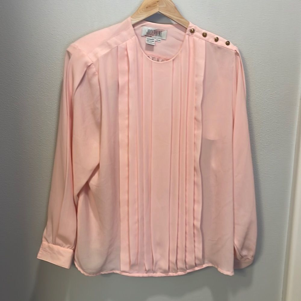 VINTAGE Josephine woman’s light pink blouse